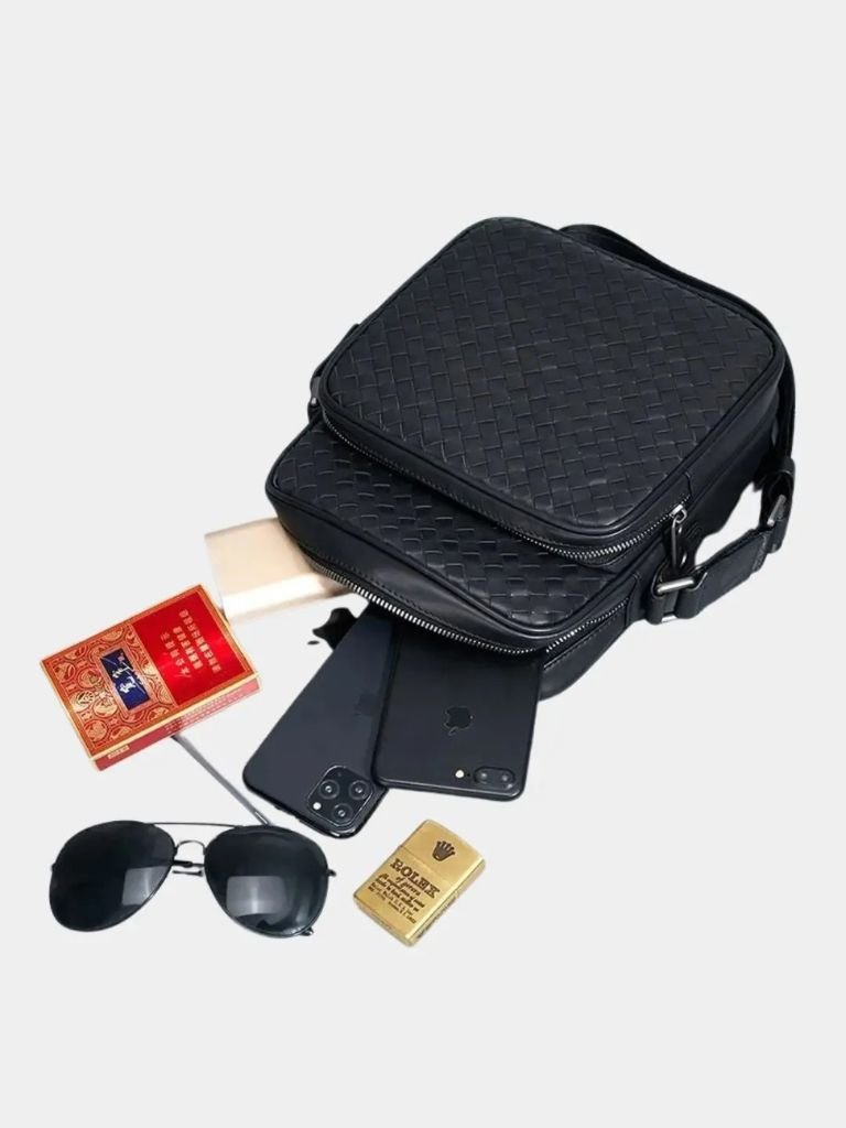 Braided Heritage Shoulder Bag