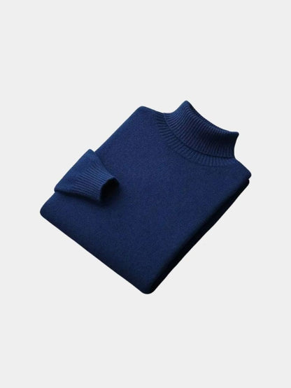 100% Merino Wool Turtleneck Sweater