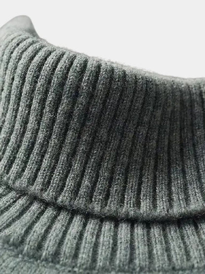 100% Merino Wool Turtleneck Sweater