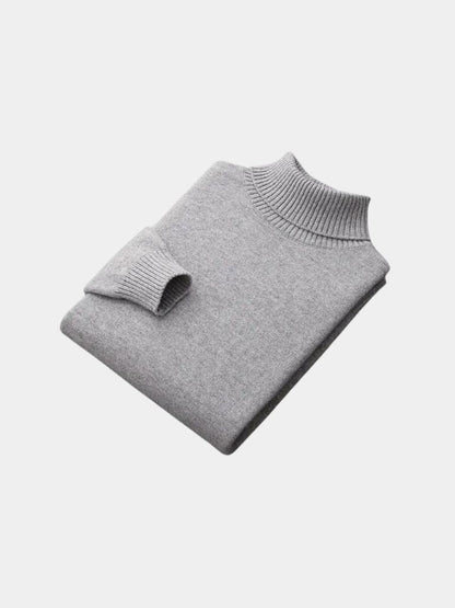 100% Merino Wool Turtleneck Sweater