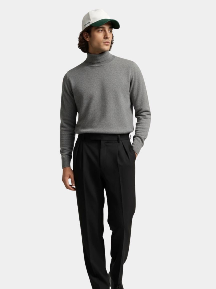 100% Merino Wool Turtleneck Sweater