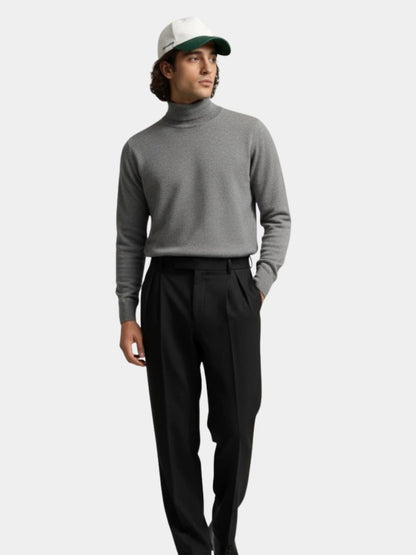 100% Merino Wool Turtleneck Sweater