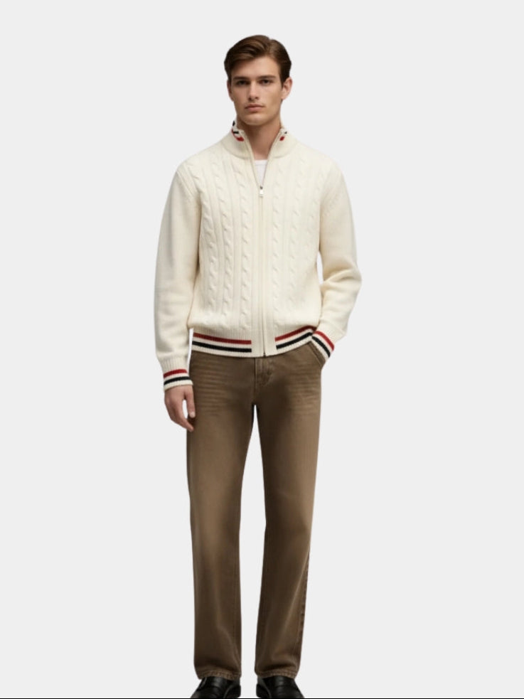 Essential Half Zip Turtleneck Sweater