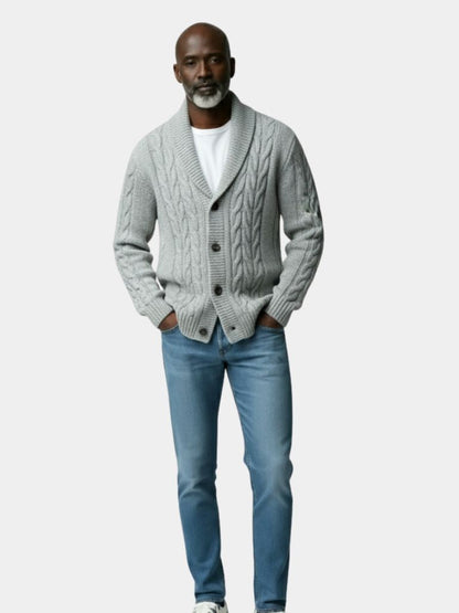 Men's Elegant Knit Cardigan