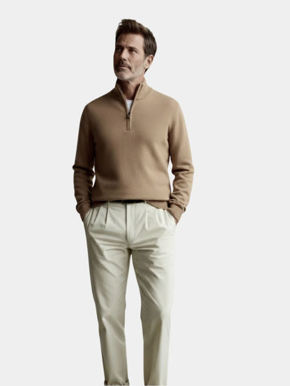 Merino Half Zip Sweater