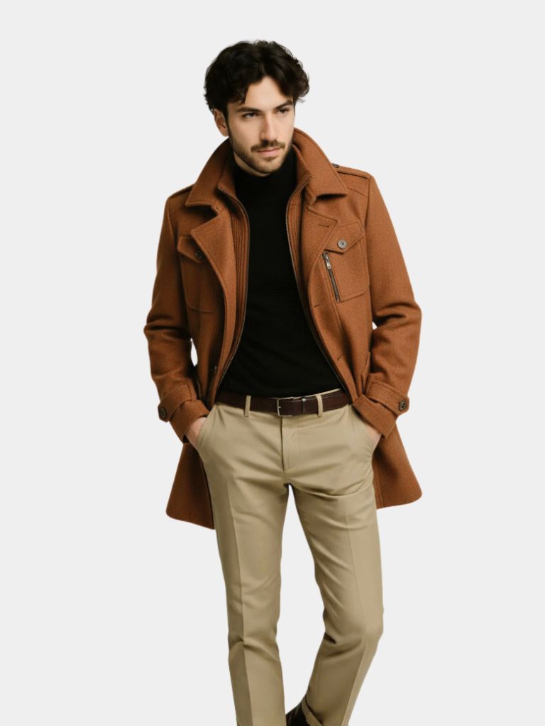 Old Money Two-Piece Winter Coat