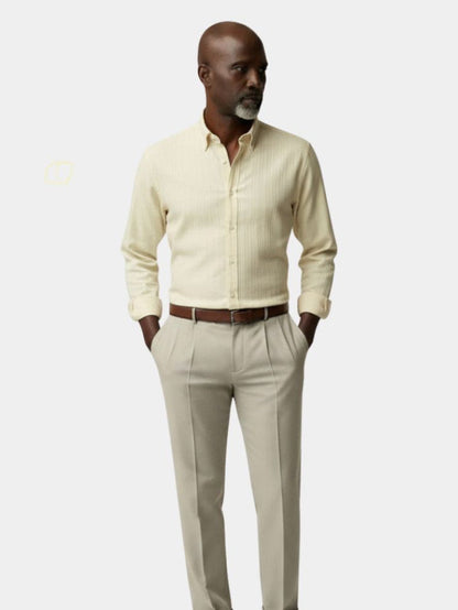 Striped Button Down Seersucker Shirt