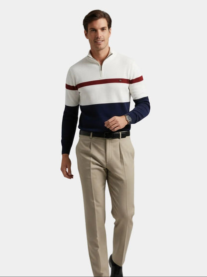 Quarter-Zip Jumper Sweater