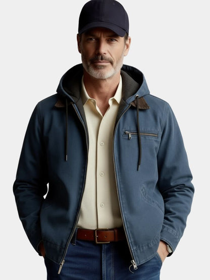 Essential Hooded Work Jacket