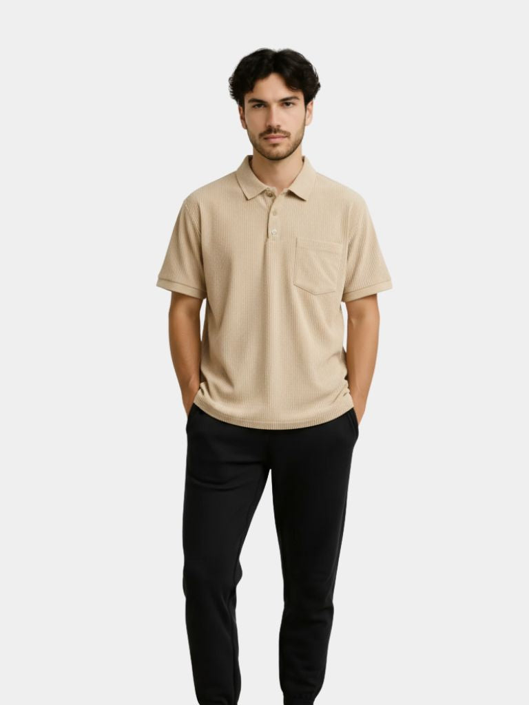 Textured Short Sleeve Shirt