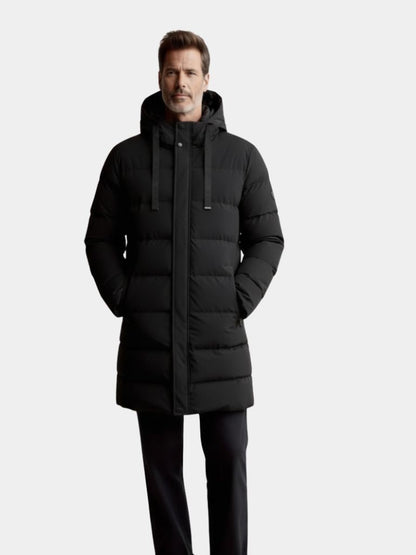 Minimalist Long Puffer Jacket