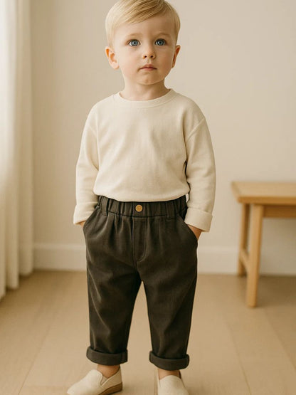 Petit Chevalier Straight Trousers