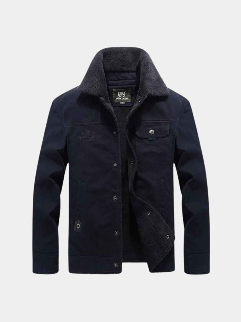 Vintage Military Aviator Jacket