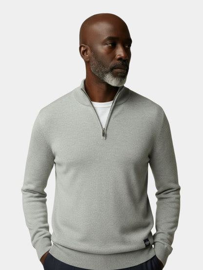 Half Zip Knitwear Pullover Sweater