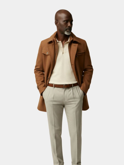 Essential Wool Blend Coat