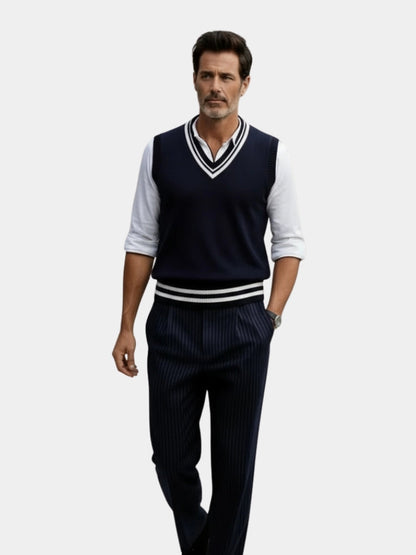 Old Money Essential Knit Vest