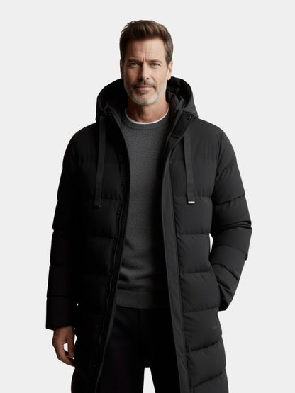 Minimalist Long Puffer Jacket