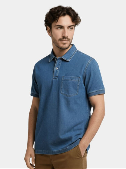 Bethlehem Blues Polo Shirt