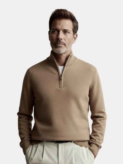 Merino Half Zip Sweater