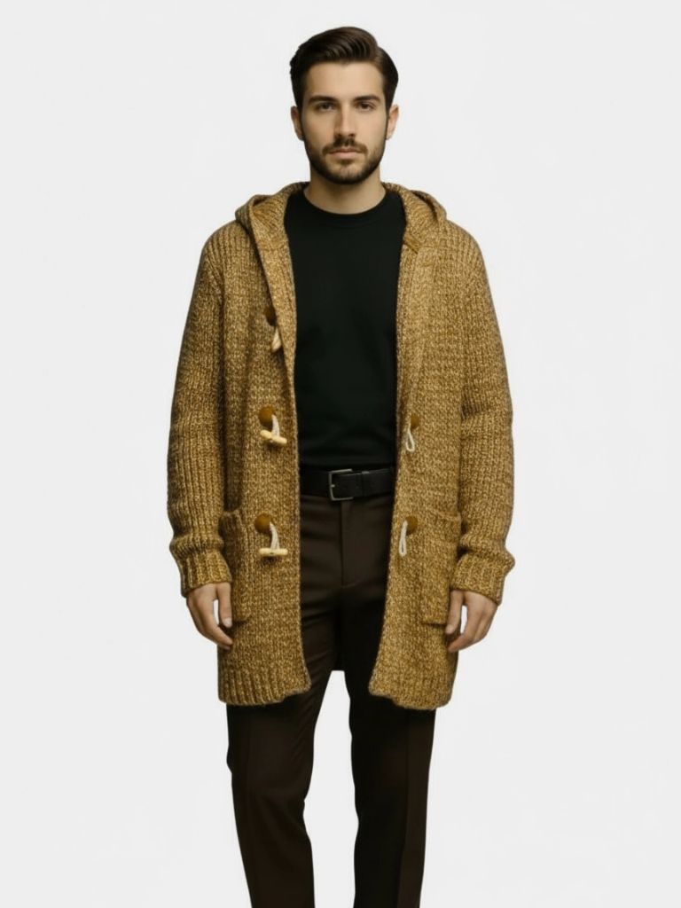 Himalaya Knit Hooded Jacket