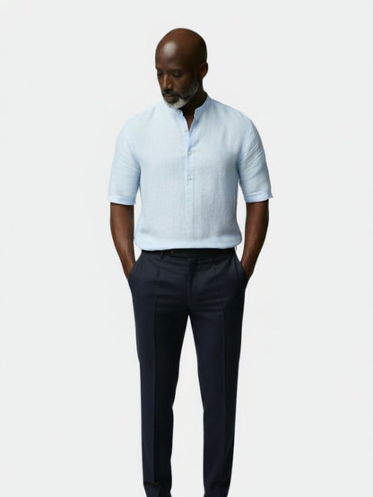 Essential Short Sleeve Linen Shirt