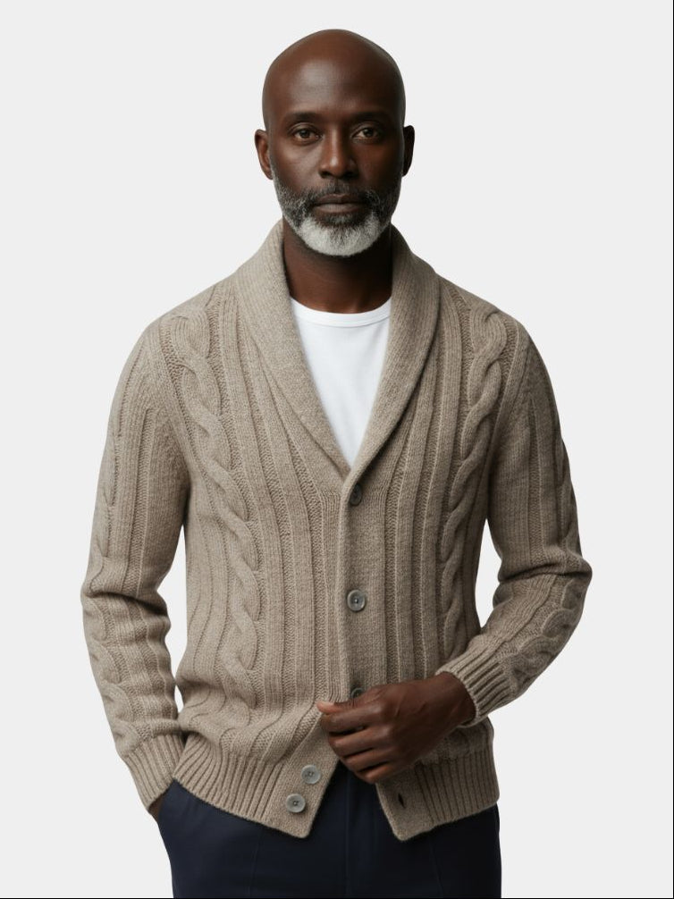 Men's Knitted Cardigan