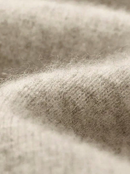 100% Merino Wool V Neck Knitwear Cardigan Sweater