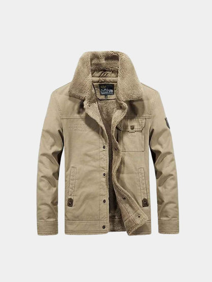 Vintage Military Aviator Jacket