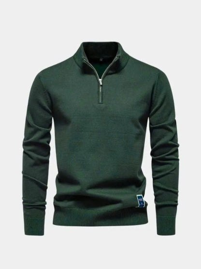 Essential Quarter-Zip Jumper Sweater