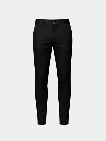 Bamboo Fiber Minimalist Straight Trousers