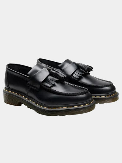 Black Leather Loafers