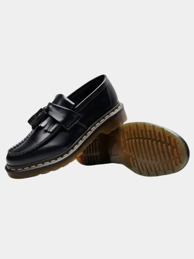 Black Leather Loafers