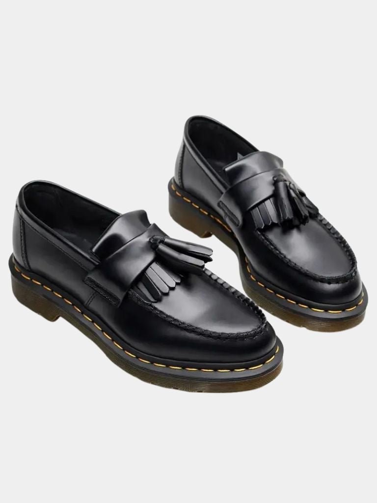 Black Leather Loafers