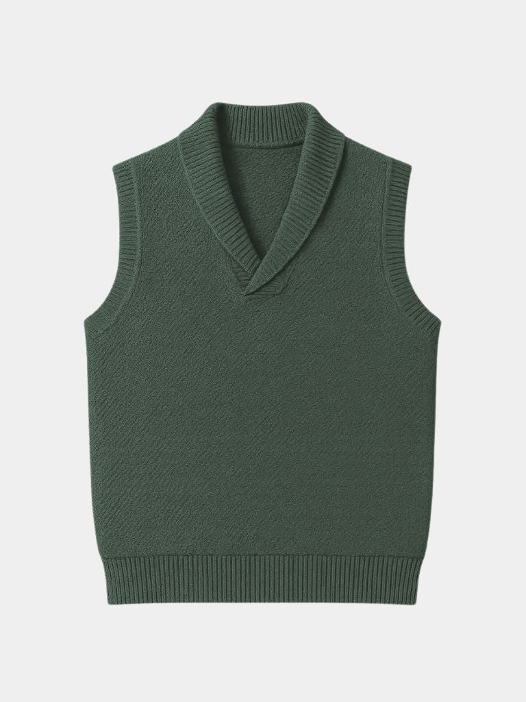 British Knit Vest Waistcoat