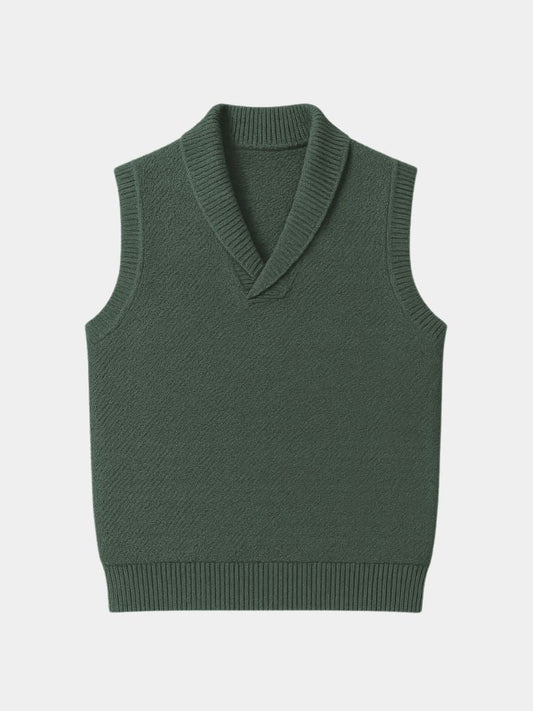British Knit Vest Waistcoat