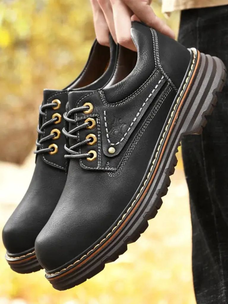 British Leather Elegant Oxford Shoes