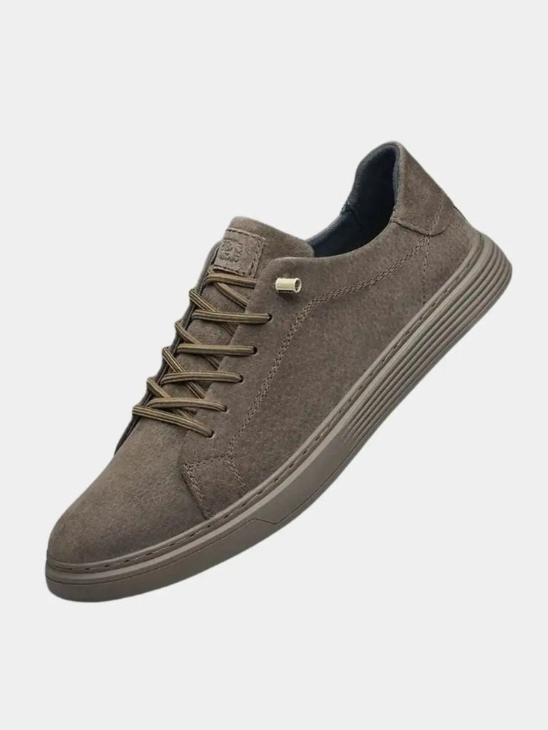 Brown Suede Leather Shoes