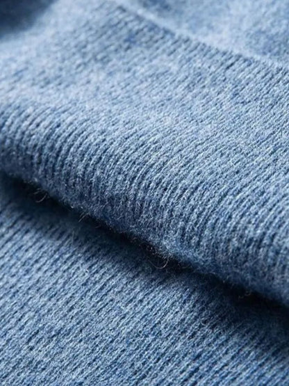 Cashmere V Neck Knitwear Sweater