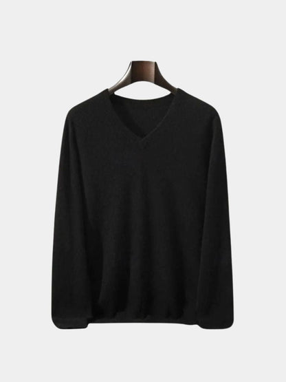 Cashmere V Neck Knitwear Sweater