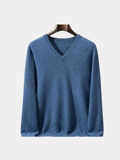Cashmere V Neck Knitwear Sweater