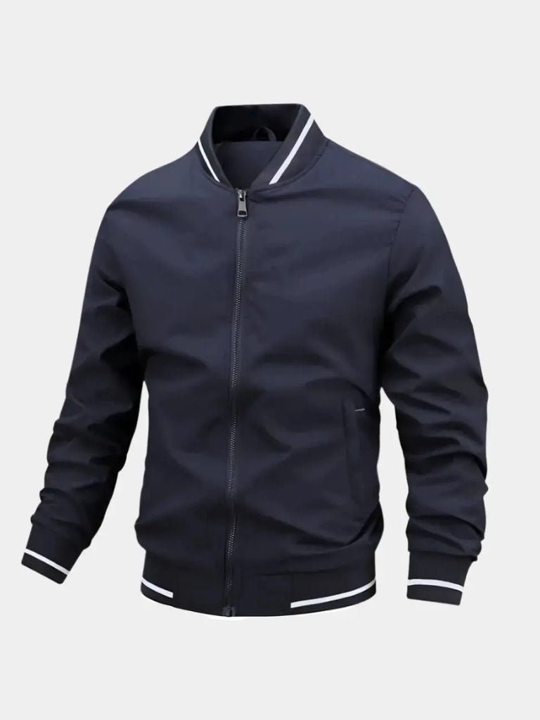 Casual Baseball Bomber Jacket - Berlin Standard