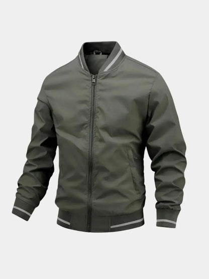 Casual Baseball Bomber Jacket - Berlin Standard