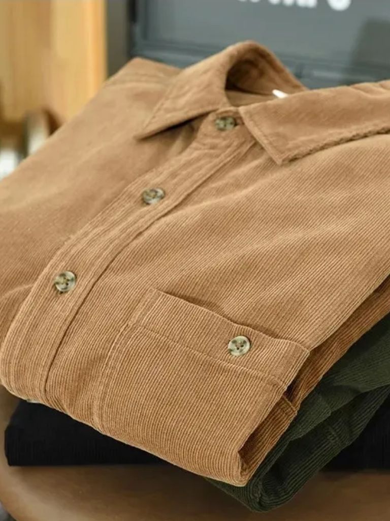 Casual Corduroy Shirt