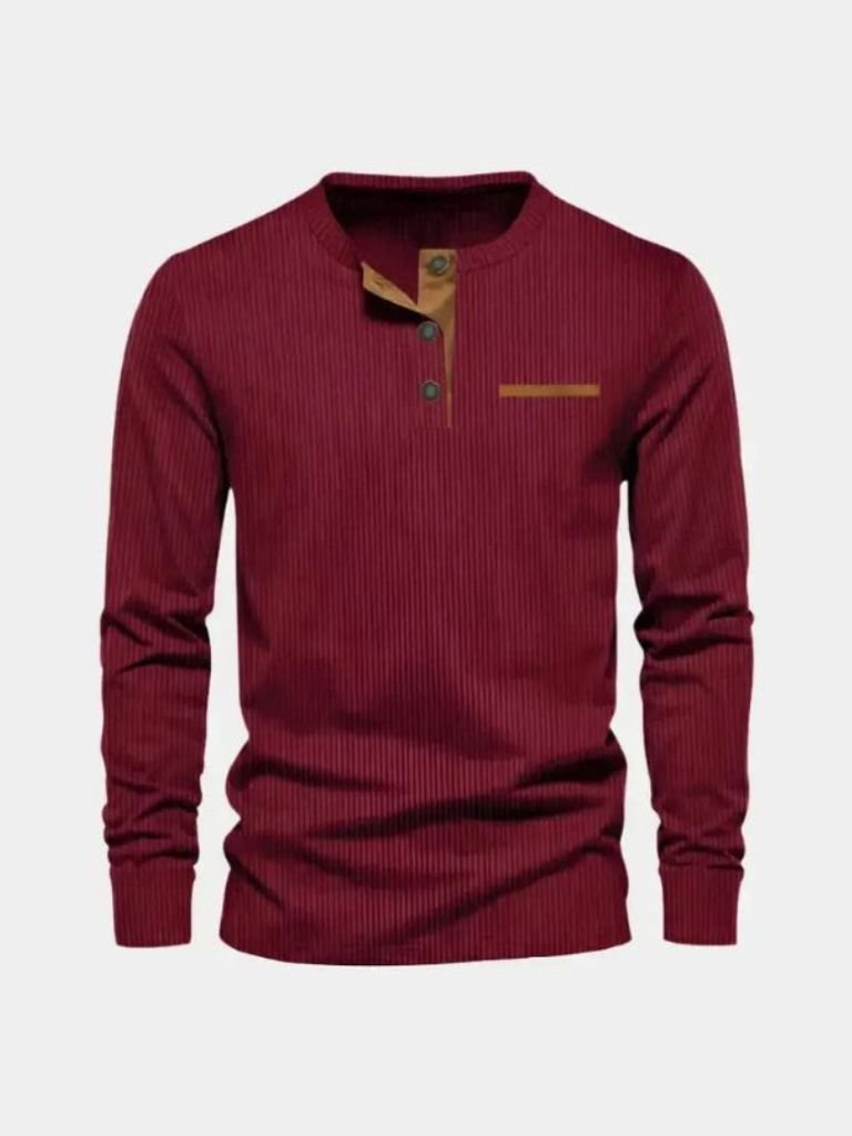 Corduroy Long Sleeve T-Shirt