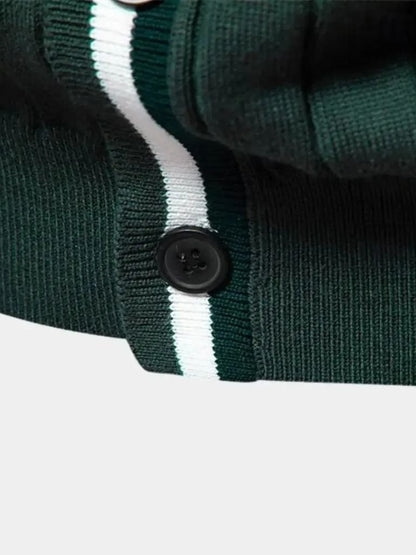 Cotton Button-Up Cardigan Sweater