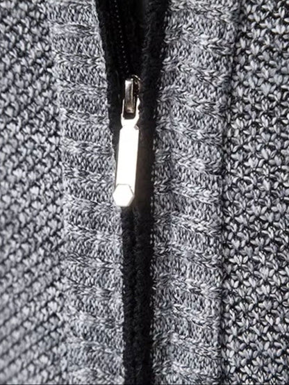 Elegant Full-Zip Sweater Vest