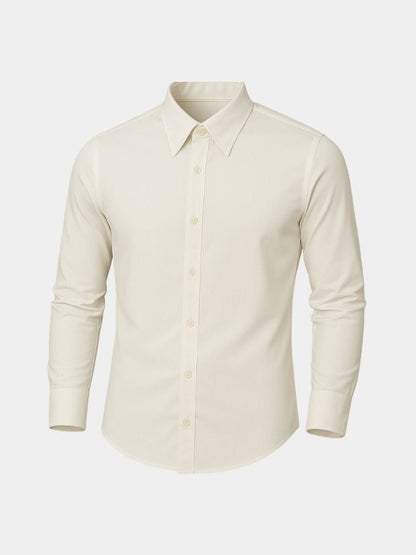 Elegant Spearpoint Collar Shirt