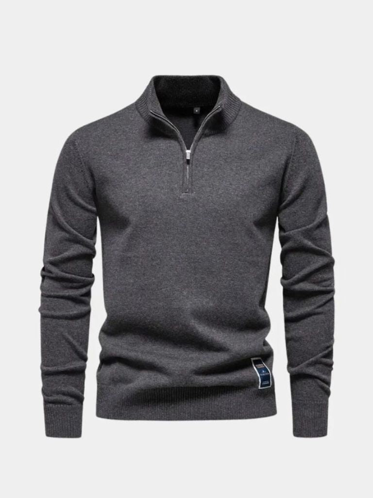 Essential Quarter-Zip Jumper Sweater