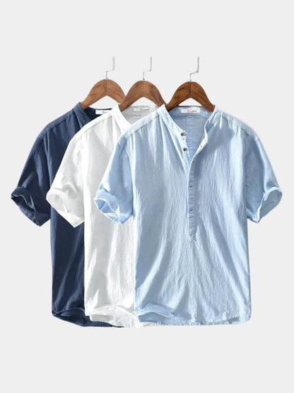 Essential Short Sleeve Linen Shirt
