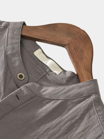 Essential Short Sleeve Linen Shirt